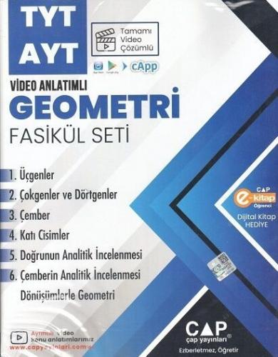 Çap Yayınları TYT AYT Geometri Seti Komisyon