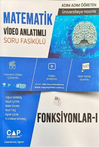 Çap Yayınları Üniversiteye Hazırlık Matematik Fonksiyonlar 1 Konu Anlatımlı Soru Bankası