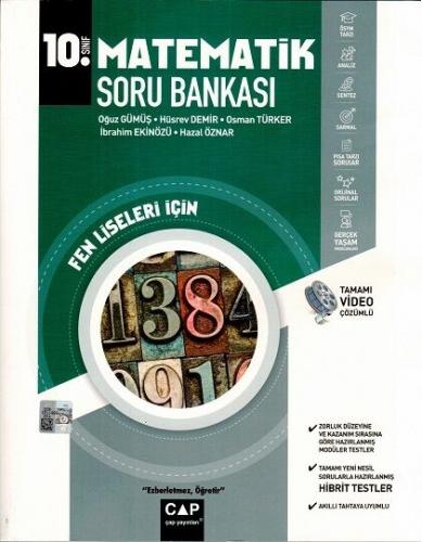 Çap Yayınları 10. Sınıf Matematik Fen Lisesi Soru Bankası Oğuz Gümüş