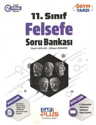Çap Yayınları 11. Sınıf Anadolu Felsefe Plus Soru Bankası Komisyon