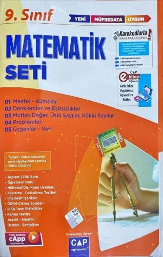 Çap Yayınları 9. Sınıf Matematik Anadolu Seti Komisyon