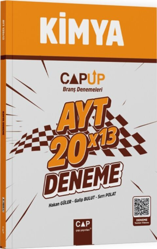 Çap Yayınları AYT Kimya 20 X 13 Up Deneme