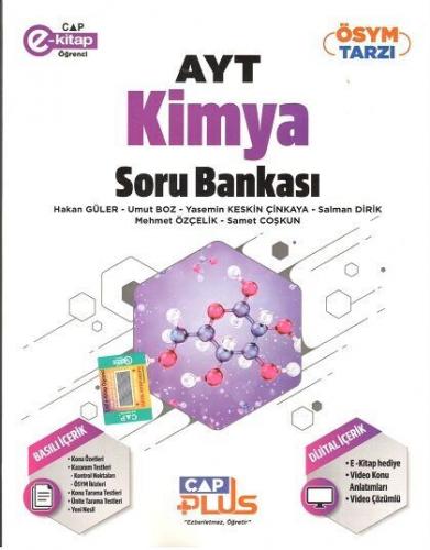 Çap Yayınları AYT Kimya Soru Bankası Komisyon