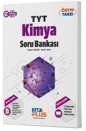 Çap Yayınları TYT Kimya Plus Soru Bankası Komisyon