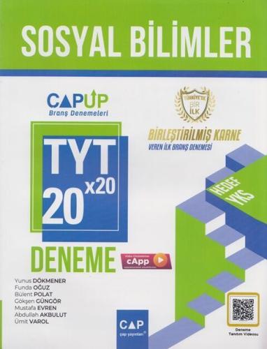 Çap Yayınları TYT Sosyal Bilimler 20 x 20 Deneme Komisyon