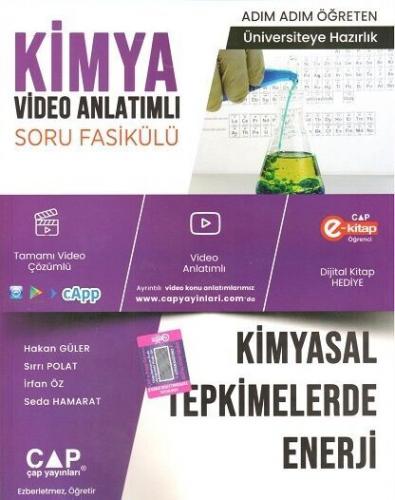 Çap Yayınları Üniversiteye Hazırlık Kimya Kimyasal Tepkimelerde Enerji