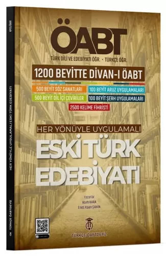 Türkçe ÖABTDEYİZ ÖABT Türkçe-Türk Dili Edebiyatı Divanı ÖABT Eski Türk