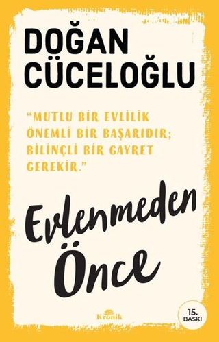 Tarih,Araştırma İnceleme, - Kronik Kitap - Evlenmeden Önce