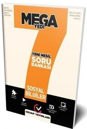 Cevap Yayınları 7. Sınıf MEGA Sosyal Bilgiler Soru Bankası Komisyon