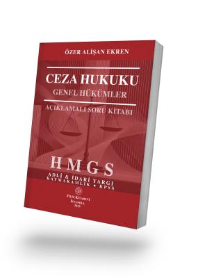 Ceza Hukuku Genel Hükümler Açıklamalı Soru Kitabı