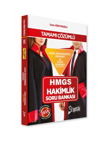 HMGS, Hakimlik Sınavları, - Yetki Yayıncılık - Yetki Yayınları 2026 HM