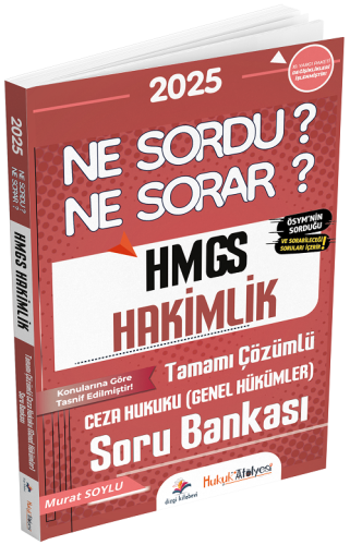 - Dizgi Kitap - Dizgi Kitap Hukuk Atölyesi 2025 HMGS Hakimlik Ceza Huk