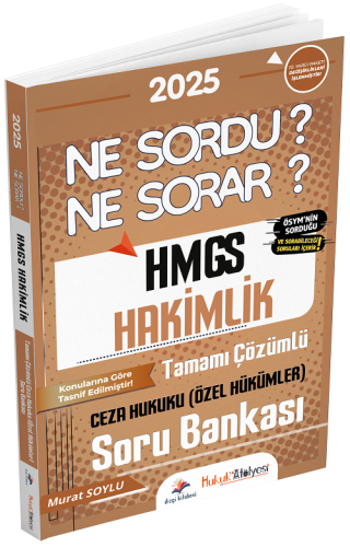 - Dizgi Kitap - Dizgi Kitap Hukuk Atölyesi 2025 HMGS Hakimlik Ceza Huk