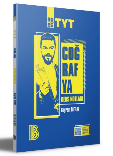 Benim Hocam Yayınları 2026 TYT Coğrafya Ders Notları