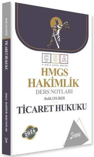 - Yetki Yayıncılık - Yetki Yayınları 2026 HMGS Hakimlik Ticaret Hukuku
