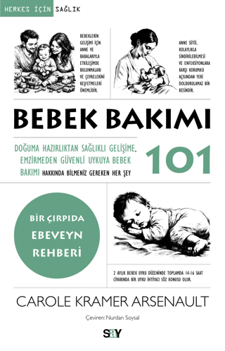 Sağlık Kitapları, - Say Yayınları - Bebek Bakımı 101