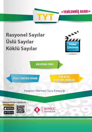Sonuç Yayınları TYT Rasyonel Sayılar Üslü Sayılar Köklü Sayılar