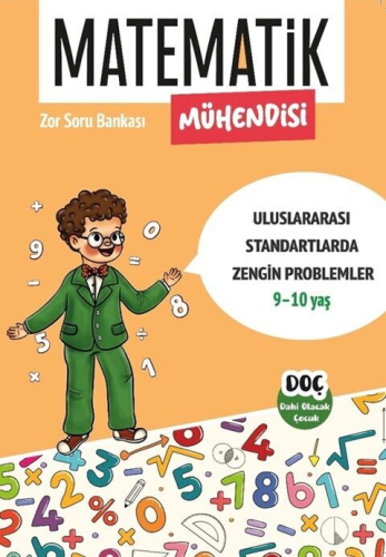 Eğitim Etkinlik Kitapları - Dahi Olacak Çocuk Matematik Mühendisi 9 10