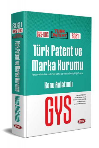 KELEPİR Data Yayınları 2021 GYS Türk Patent ve Marka Kurumu Konu Anlatımlı