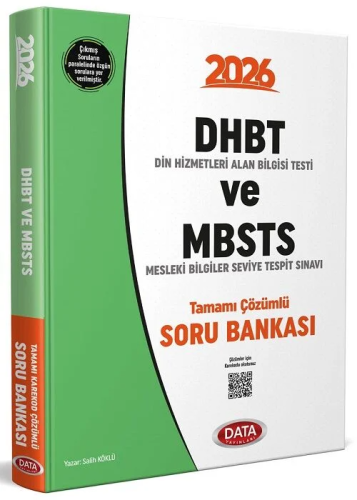 DHBT Kitapları, - Data Yayınları - Data Yayınları 2026 DHBT ve MBSTS T