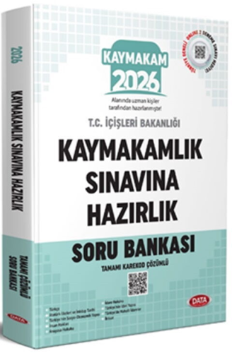 Kaymakamlık Sınavı Kitapları, - Data Yayınları - Data Yayınları 2026 K