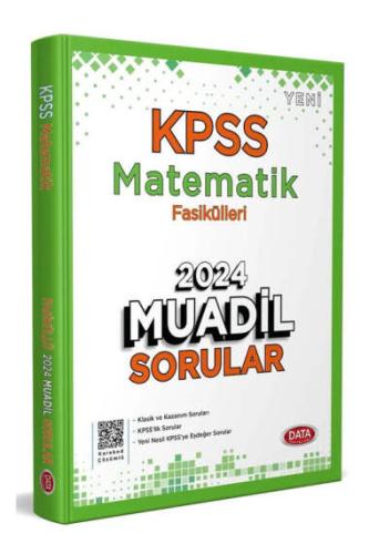 Data Yayınları 2024 KPSS Matematik Fasikülleri Muadil Sorular Komisyon