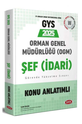 Data Yayınları 2025 Orman Genel Müdürlüğü GYS-ÜDS Konu Anlatımlı