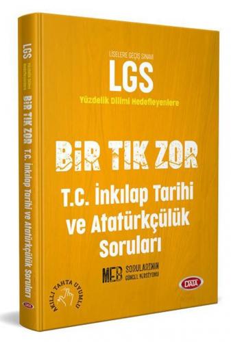 Data Yayınları 8. Sınıf LGS T.C. İnkılap Tarihi ve Atatürkçülük Bir Tı