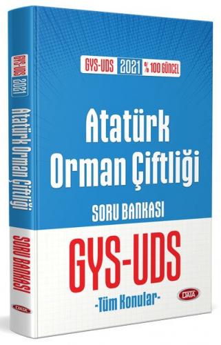 Data Yayınları 2021 GYS UDS Atatürk Orman Çiftliği Soru Bankası Görevd