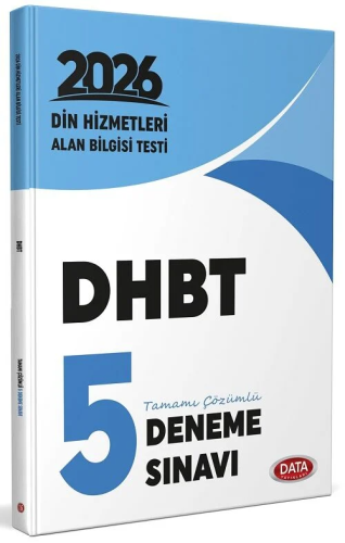 DHBT Kitapları, - Data Yayınları - Data Yayınları 2026 DHBT Tüm Adayla