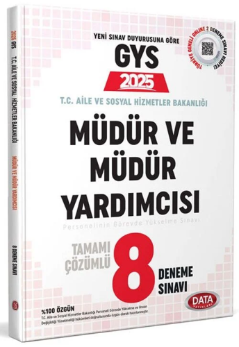GYS Kitapları, - Data Yayınları - Data Yayınları 2025 T.C. Aile ve Sos
