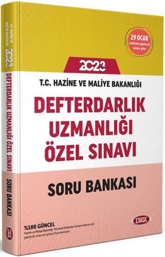 Data Yayınları 2023 Defterdarlık Uzmanlığı Sınavı Soru Bankası Komisyo
