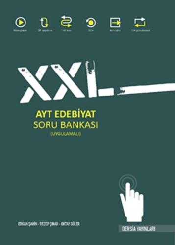 Dersia Yayınları AYT XXL Edebiyat Uygulamalı Soru Bankası Recep Çınar