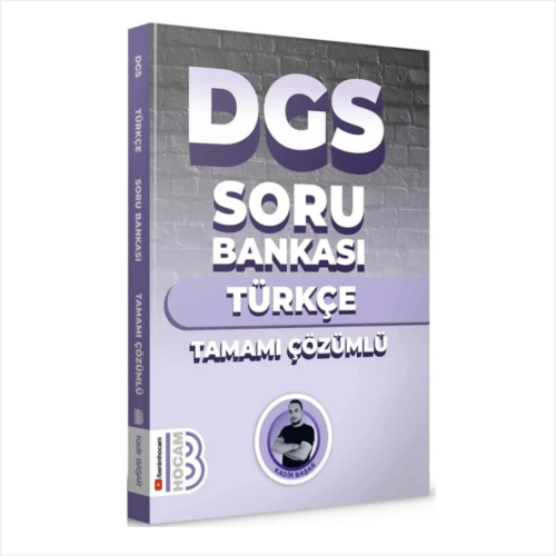 Benim Hocam Yayınları 2025 DGS Türkçe Tamamı Çözümlü Soru Bankası