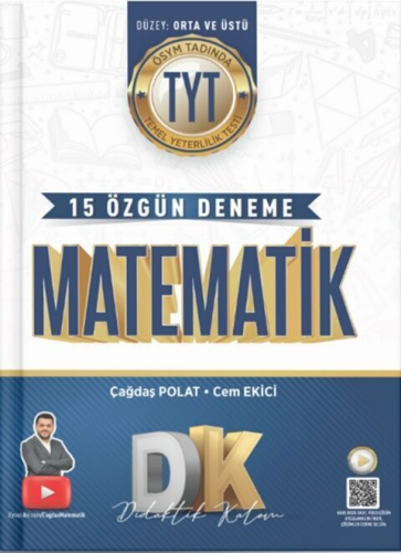 Didaktik Kalem Yayınları TYT Matematik 15 Deneme