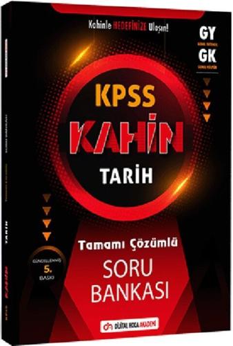 Dijital Hoca KPSS Genel Kültür Kahin Tarih Tamamı Çözümlü Soru Bankası