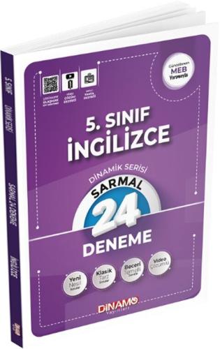 Dinamo Yayınları 5. Sınıf İngilizce Sarmal 24 lü Deneme Dinamik Serisi