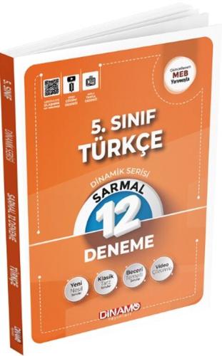 Dinamo Yayınları 5. Sınıf Türkçe Sarmal 12 li Deneme Dinamik Serisi Ko