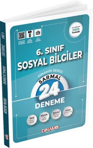 Dinamo Yayınları 6. Sınıf Sosyal Bilgiler Sarmal 24 lü Deneme Dinamik 