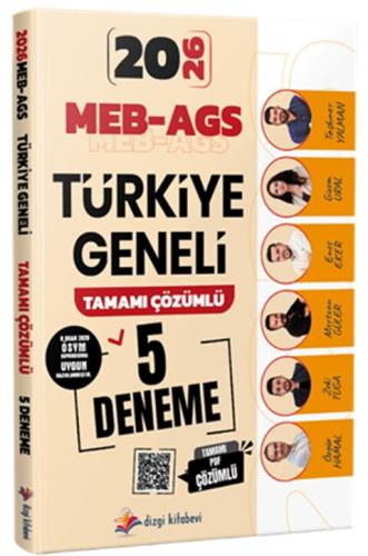 Dizgi Kitap Yayınları 2026 MEB AGS Türkiye Geneli Tamamı PDF Çözümlü 5 Deneme Sınavı