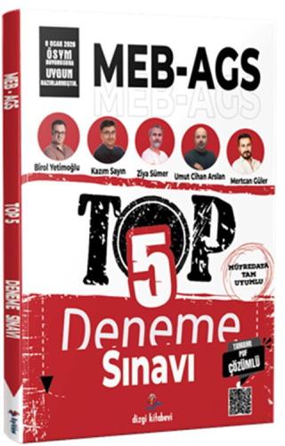 MEB-AGS Deneme Sınavları - Dizgi Kitap Yayınları 2026 MEB AGS TOP 5 Ta