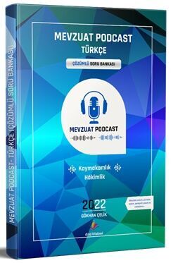 Dizgi Kitap 2022 Mevzuat Podcast Türkçe Soru Bankası Gökhan Çelik