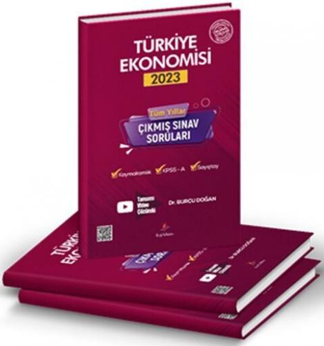 Dizgi Kitap Yayınları 2023 Türkiye Ekonomisi Çıkmış Sorular Burcu Doğa