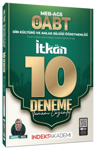 - İndeks Akademi 2026 ÖABT MEB-AGS Din Kültürü ve Ahlak Bilgisi İTKAN 