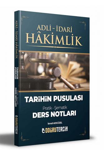 Doğru Tercih Yayınları Adli İdari Hakimlik Tarihin Pusulası Ders Notla