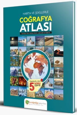 E-Coğrafya Yayınları Harita ve Şekillerle Coğrafya Atlası Komisyon