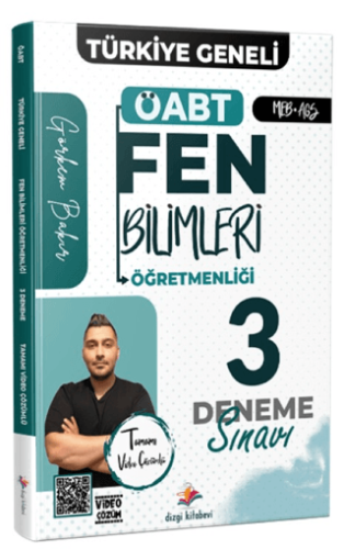 Deneme - Dizgi Kitap Yayınları MEB-AGS ÖABT Fen Bilimleri Öğretmenliği