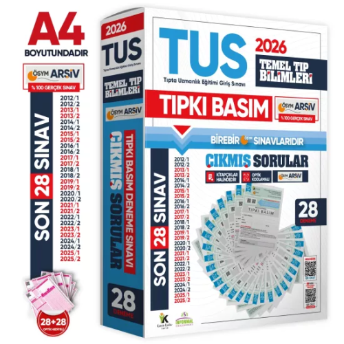TUS - YDUS Kitapları - İnformal Yayınları 2026 TUS Temel Tıp Bilimleri