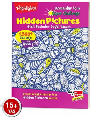 Uzmanlar için Hidden Pictures - Doğal Yaşam Puzzle (Tek Kitap) Komisyo