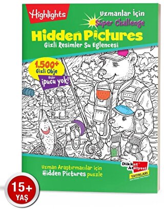 Uzmanlar için Hidden Pictures - Su Eğlencesi Puzzle (Tek Kitap) Komisy